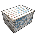 Sea Supply Box - Rust-Skin für Holzkiste