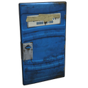 Potty Door - Rust-Skin für Blechtür