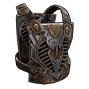 Wanderer's Chest Plate - Rust-Skin für Metall Brustplatte
