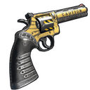 Caution Python - Rust-Skin für Python Revolver