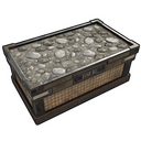 Open Stone Box - Rust-Skin für Große Holzkiste