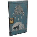 Dreamcatcher Door - Rust-Skin für Holztür