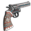 Necromancer Python - Rust-Skin für Python Revolver