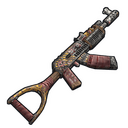 Scrapper AK47 - Rust-Skin für Sturmgewehr