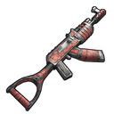 AK-47 From Hell - Rust-Skin für Sturmgewehr