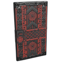 Fretwork Door - Rust-Skin für Blechtür