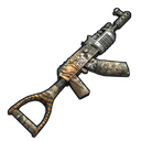 King of the Jungle AK47 - Rust-Skin für Sturmgewehr