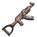 Rumble AK47 - Rust-Skin für Sturmgewehr
