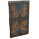 Fortified Castle Door - Rust-Skin für Holztür