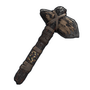 Ritual Stone Hatchet - Rust-Skin für Steinbeil