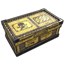 Caution Crate - Rust-Skin für Große Holzkiste