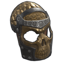 Samurai Somen - Rust-Skin für Metall Maske