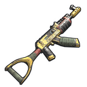 Caution AK47 - Rust-Skin für Sturmgewehr