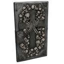 Death Crypt Door - Rust-Skin für Blechtür