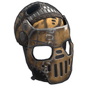 War Machine Mask - Rust-Skin für Metall Maske