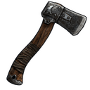 Damascus Steel Hatchet - Rust-Skin Hatchet