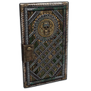 Lost Treasure Door - Rust-Skin für Blechtür
