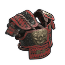 Samurai Dou - Rust-Skin für Verkehrsschild-Jacke