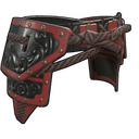 Samurai Haidate - Rust-Skin für Verkehrsschild-Rock