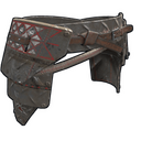 Nordic Beast Kilt - Rust-Skin für Verkehrsschild-Rock