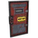 Keep Out Armored Door - Rust-Skin für Gepanzerte Tür