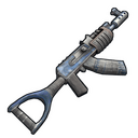 Lonewolf AK47 - Blue - Rust-Skin für Sturmgewehr