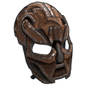 Elder's Metal Facemask - Rust-Skin für Metall Maske