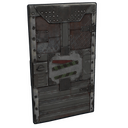 Polar Station Door - Rust-Skin für Blechtür