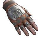 Tailgunner Gloves - Rust-Skin für Lederhandschuhe