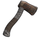 Polynesian War Axe - Rust-Skin für Beil