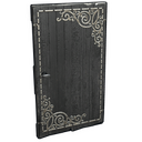 Black Decorative Wood Door - Rust-Skin für Holztür
