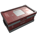 Fire Hose Box - Rust-Skin für Große Holzkiste