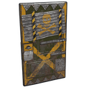 Door to Death - Rust-Skin für Blechtür