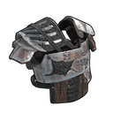 Patchwork Cuirass - Rust-Skin für Verkehrsschild-Jacke