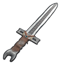 Fallen Knight - Rust-Skin für Improvisiertes Schwert