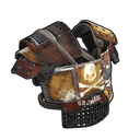 Raider Roadsign Vest - Rust-Skin für Verkehrsschild-Jacke