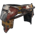Raider Roadsign Pants - Rust-Skin für Verkehrsschild-Rock