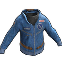 Rocket Factory Crew Hoodie - Rust-Skin für Kapuzenjacke