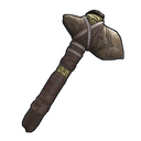 Fossil Tooth Hatchet - Rust-Skin für Steinbeil