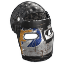 Space Rocket Face Mask - Rust-Skin für Metall Maske