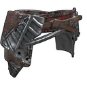 Chopshop Kilt - Rust-Skin für Verkehrsschild-Rock