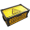 Explosives Box - Rust-Skin für Große Holzkiste