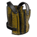 Racing Stripes Chest Plate - Rust-Skin für Metall Brustplatte