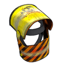 Skull Hazard - Rust-Skin für Kaffedosenhelm
