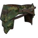 Military Camo Roadsign Kilt - Rust-Skin für Verkehrsschild-Rock