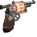 Hot-tempered Revolver Revolver Rust skin