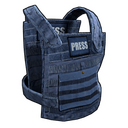 Press Vest - Rust-Skin für Metall Brustplatte