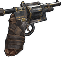 Western Revolver Gold - Rust-Skin für Revolver