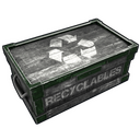 Recyclables Box - Rust-Skin für Große Holzkiste