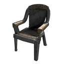 Antique Dining Chair Chair Rust skin